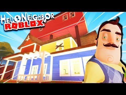 AMAZING HELLO NEIGHBOR REMAKE PRISON ESCAPE! | Hello Neighbor Roblox Gameplay