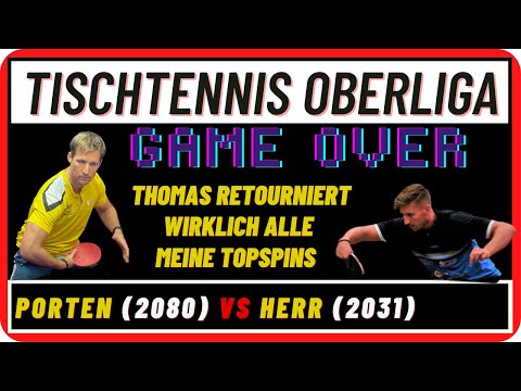 Tischtennis Oberliga 🏓 GARANTIERT spannende Ballwechsel