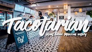 Trying Vegan Tacos for the First Time | Tacotarian plant-based Mexican eatery