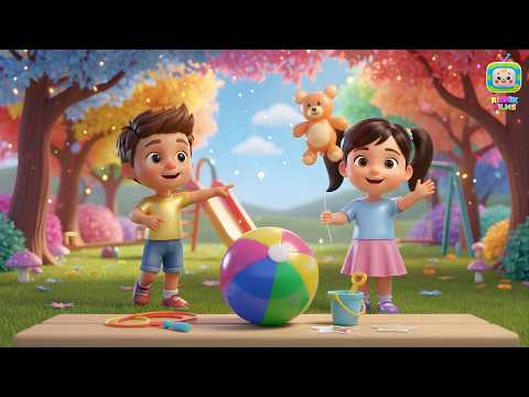 My Playground Song for Kids | Slide, Swing & Run | Nursery Rhymes | Rishik Films #kids