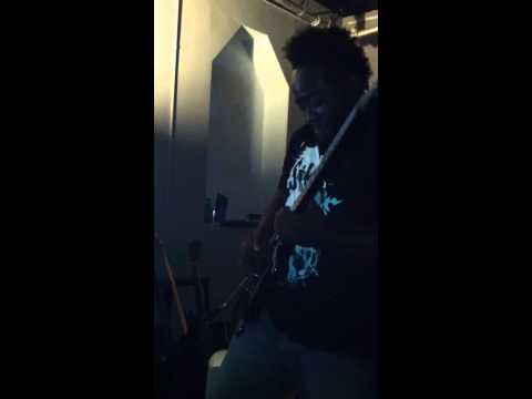 Late night at the studio - Guitar Solo- Chris Morgan (Rose) 