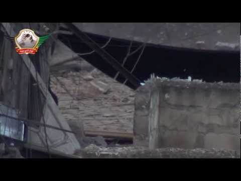 عملية قنص عناصر النظام في مدينة حلب من قبل كتيبة الصفوة الإسلامية