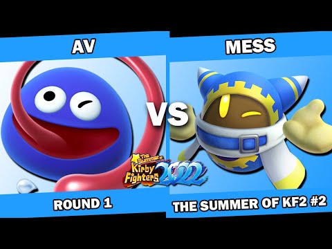 mess (Magolor) vs AV (Gooey) - Kirby Fighters 2 Tournament - Summer of KF2022 Week 2