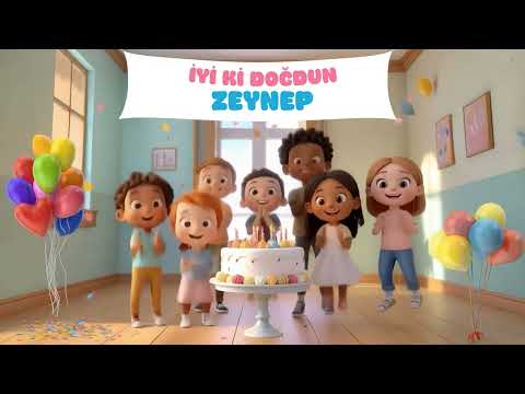 ZEYNEP - İyi Ki Doğdun, İyi Ki Varsın, Mutlu Yıllar ZEYNEP Doğum Günü Şarkısı