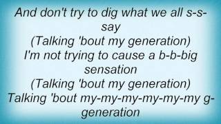 McFly - My Generation Lyrics