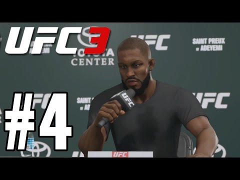 UFC 3 Career Mode Walkthrough Part 4 - RIVAL FIGHT!