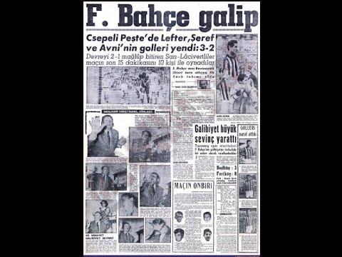 Csepel-Fenerbahçe 1959