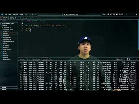Python pandas read_csv - baseball stats with Anthony