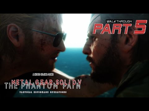 Metal Gear Solid V: The Phantom Pain Walkthrough Part 5 HD "Kazuya Miller"