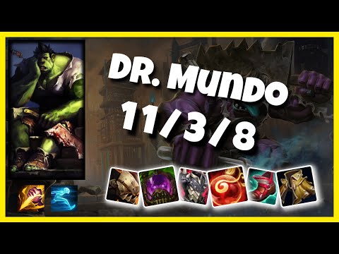Dr. Mundo Jungle S11 11.5 Challenger Replay (11/3/8) - KOREAN