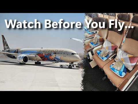 SHOULD YOU FLY ETIHAD AIRWAYS ECONOMY ON THE 787? | TRIP REPORT | Bangkok - Abu Dhabi