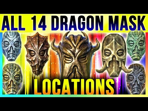 Skyrim All 14 Dragon Priest Mask Locations In Special Edition & DLC Dragonborn (TOP 10 Best Masks)