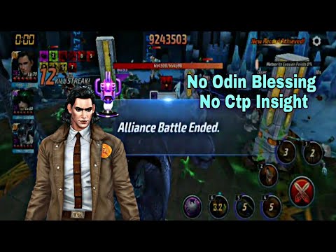 Loki TVA Suit 9.2M Abx Score Without Odin Blessing - Marvel Future Fight