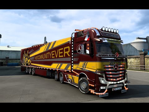 [ETS2 1.40.] Mercedes Actros MP4 Addons