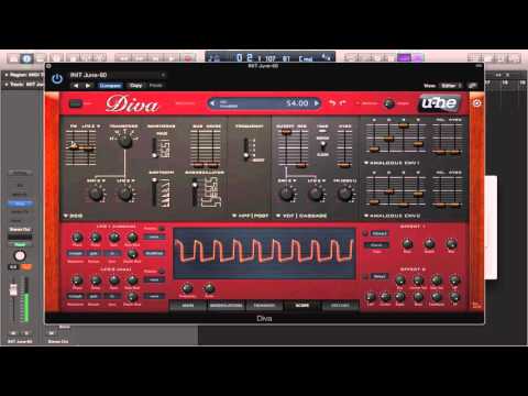 PWM Tutorial in u-he Diva