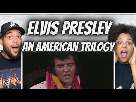 WE'RE SPEECHLESS!| FIRST TIME HEARING Elvis Presley  - An American Trilogy REACTION