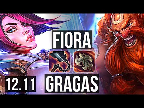 FIORA vs GRAGAS (TOP) | 500+ games, 3/2/10 | KR Challenger | 12.11