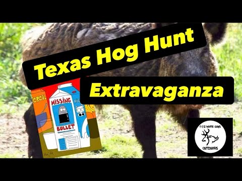 Texas Hog Hunt Extravaganza ￼”Right Job..Wrong Tool”