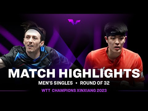 Liam Pitchford vs Dang Qiu | MS R32 |  WTT Champions Xinxiang 2023
