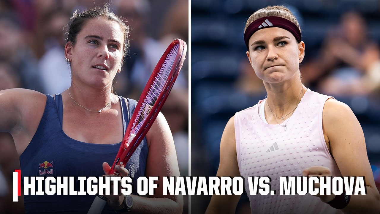 Intense Battle 🎾 (26) Emma Navarro vs. (7) Karolina Muchova | Full Match Highlights | 2026 US Open