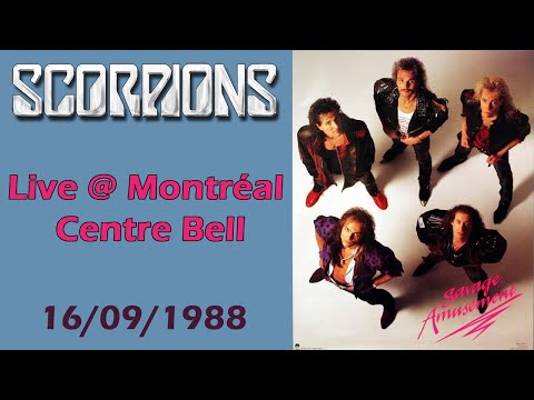Scorpions - Live @ Montréal - 16/09/1988