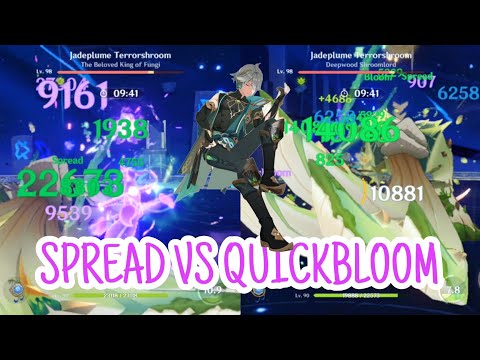 C0 Alhaitham Spread vs Quickbloom with Baizhu, Which is Better? | Genshin Impact Spiral Abyss 3.7