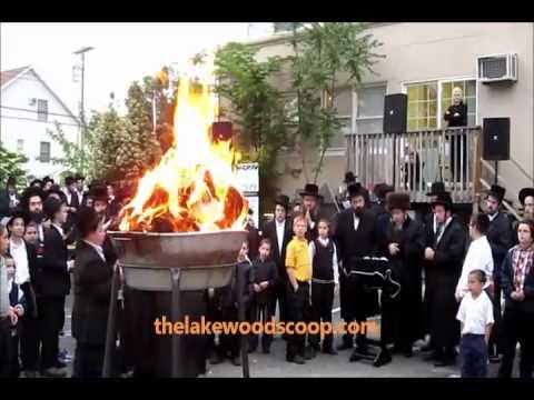 Lag Baomer with Skolia Rebbe and Strulowitz