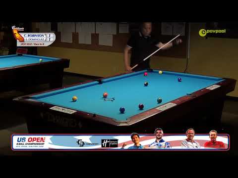 #14 HOT SEAT Ernesto DOMINGUEZ vs Chris ROBINSON / "The Last Spot": 2019, U.S. Open 9-Ball Qualifier