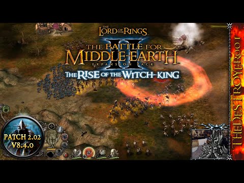 Goblin Wave Assault! | 4V4 | LotR BFME2 RotWK 2.02