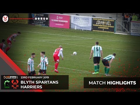 Match Highlights: Blyth Spartans 3-3 Harriers 23/02/19