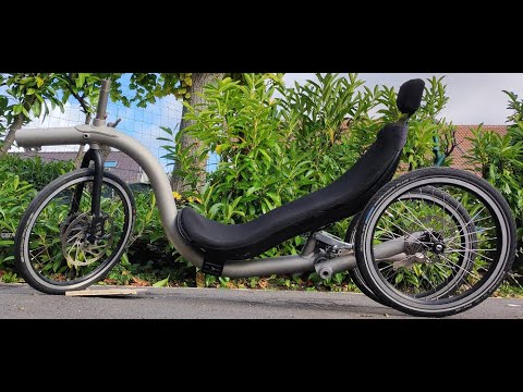 New Tilting Trike based on a Toxy zr recumbent bike