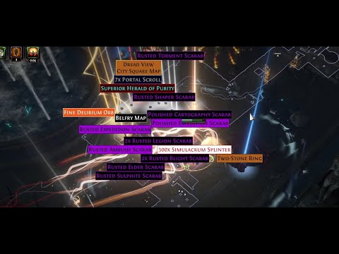 Promenade delirium mirror/6 link farming.