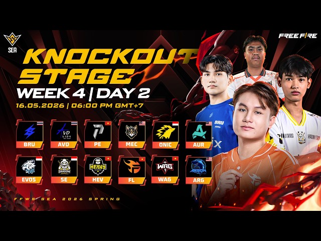 FFWS SEA 2026 Spring | Knockout Stage - Week 4 Day 2