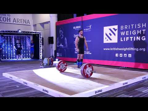 Jack Dobson snatching 136kg at the British Championships!