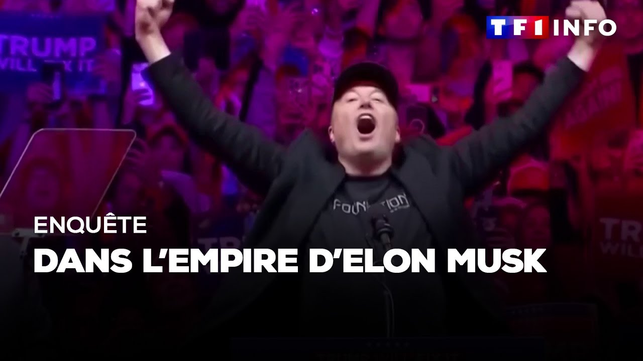 Plongée dans l'empire du milliardaire Elon Musk au Texas et au Nevada｜TF1 INFO