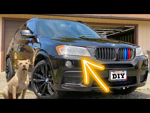 Adaptive Headache! BMW F25 X3 Headlight/ Bumper Removal & Diagnosis