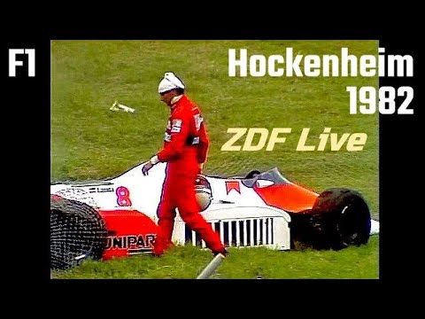 Formel 1 1982 Hockenheim + Interview  mit Manfred Winkelhock Karl Senne ZDF