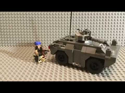 Как сделать брдм из лего.Полностью моя самоделка.How to make lego brdm.