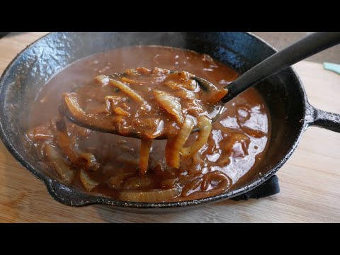 How to Make Brown Gravy Using Onions And Steak | Steak and Onion Gravy | Gravy Recipe