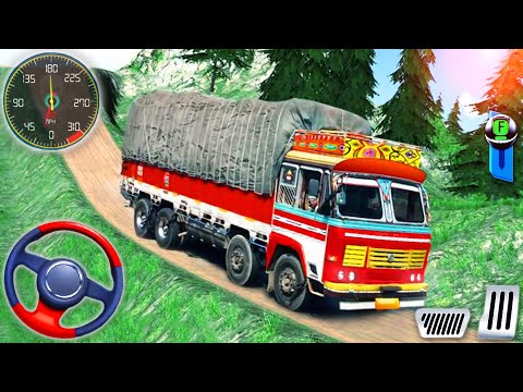 Drive Offroad Indian Cargo Truck - Mountain Heavy Truck Driver - Android GamePlay