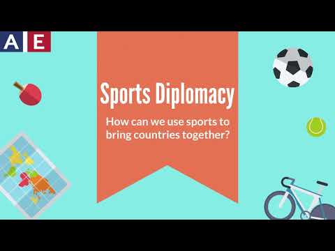 Sports Diplomacy - Connecting through Sports