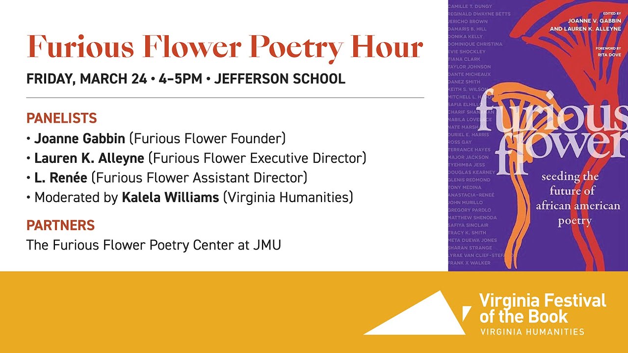 Furious Flower Poetry Hour Virginia Festival of the Book