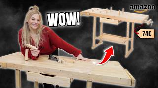WERKBANK zum ALDI PREIS - was kann die 74€ Werkbank?!