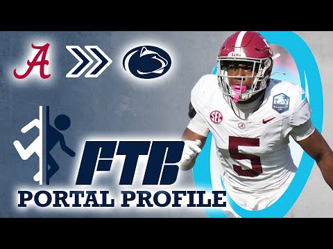Scouting New/Old Penn State S King Mack, Alabama Transfer | FTB Portal Profile
