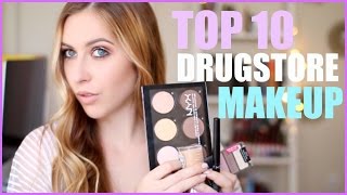 TOP 10 Drugstore Makeup Products | Courtney Lundquist