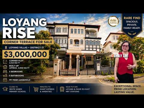 Loyang Villas, Loyang Rise, 5 Bedrooms, 3,000 sqft, Terraced House For Sale, by Emily Lim Bee Kwang, 500198094 - PropertyGuru.com.sg
