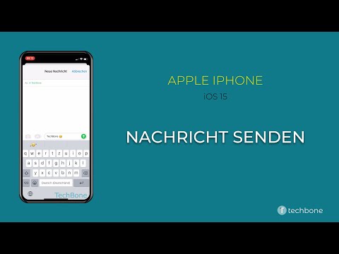 Nachricht senden - Apple iPhone [iOS 15]