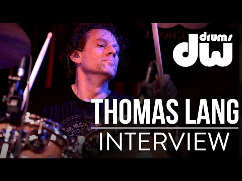 Interview of Thomas Lang - DW DRUMS -  Drum battle Tony Royster & Thomas Lang.