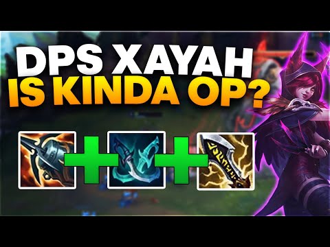 The new Xayah build destroying solo queue - Xayah ADC Gameplay
