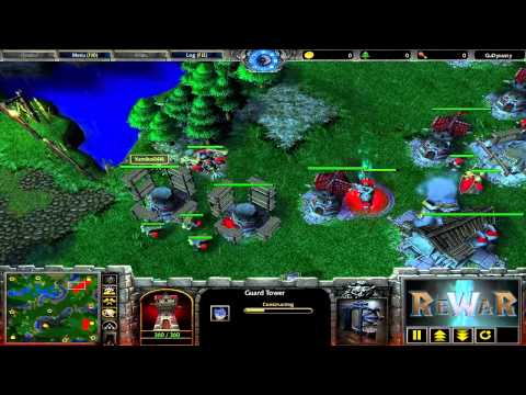 Yumiko(HU) vs ZhouXixi(NE) - Game 3 - WarCraft 3 gameplay - RN577